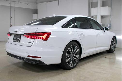 Glacier White Metallic 2024 Audi A6 45 Premium Plus