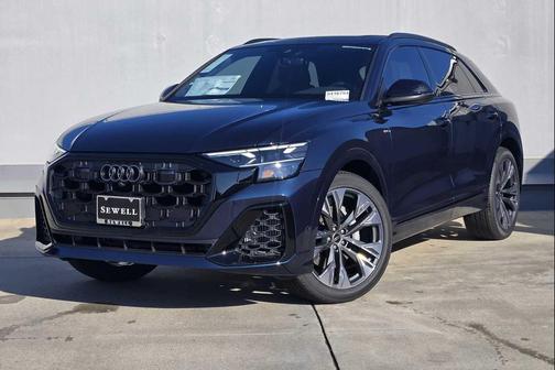 Waitomo Blue Metallic 2026 Audi Q8 55 Premium Plus