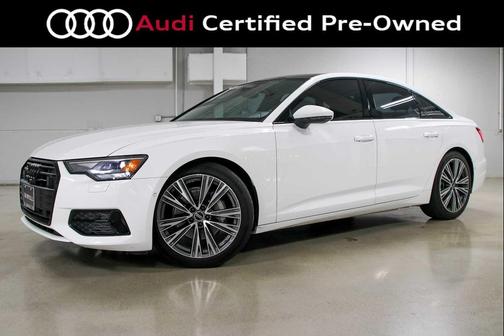 Ibis White 2023 Audi A6 45 Premium Plus