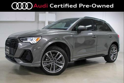 Chronos Gray Metallic 2023 Audi Q3 Premium 45 TFSI S line quattro Tiptronic