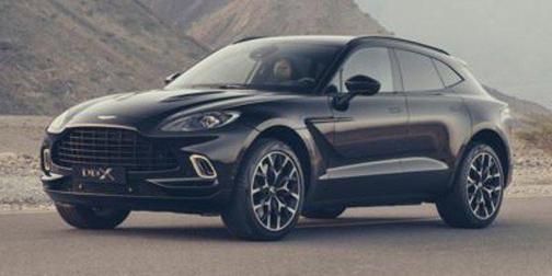 Black 2021 Aston Martin DBX AWD