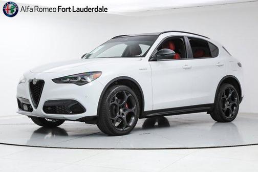 Alfa White 2024 Alfa Romeo Stelvio Veloce AWD