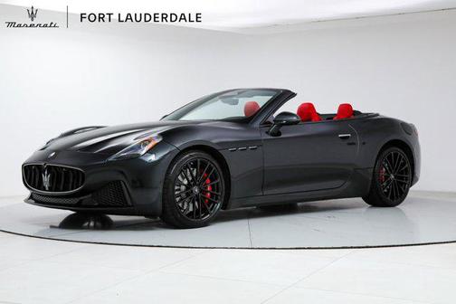 Black 2026 Maserati GranCabrio Convertible