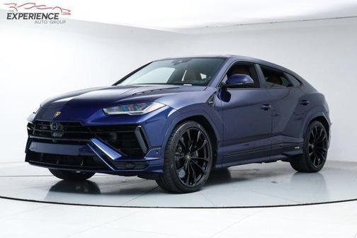 Blue 2024 Lamborghini Urus S