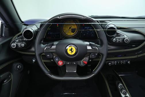Blu Elettrico 2022 Ferrari F8 Spider Convertible