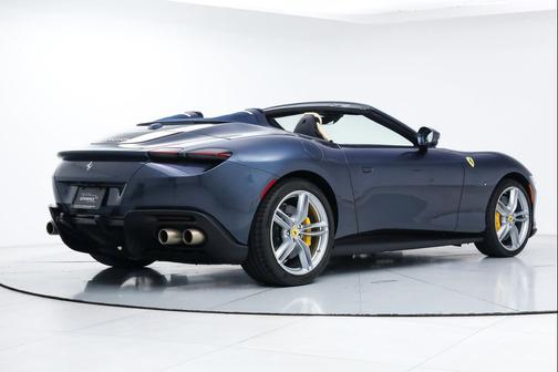 Blu Roma 2025 Ferrari Roma Spider Convertible