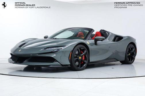 Grigio Medio 2025 Ferrari SF90 Spider Convertible