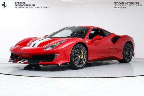 Red 2020 Ferrari 488 Pista Base