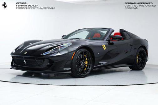 Nero Daytona 2023 Ferrari 812 GTS Convertible