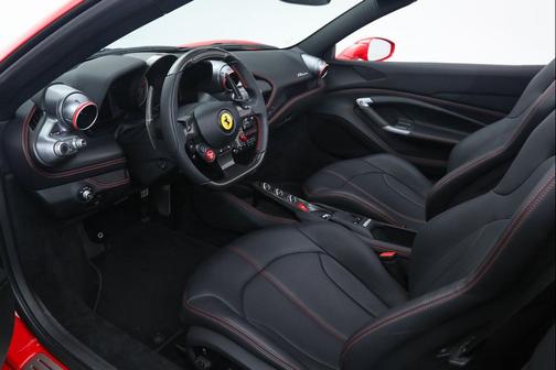 Rosso Corsa 2023 Ferrari F8 Spider Convertible