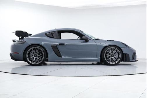 GT Silver Metallic 2023 Porsche 718 Cayman GT4 RS