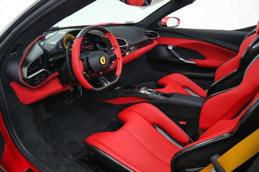 Red 2024 Ferrari 296 GTS Convertible