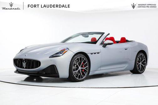 White 2026 Maserati GranCabrio Convertible