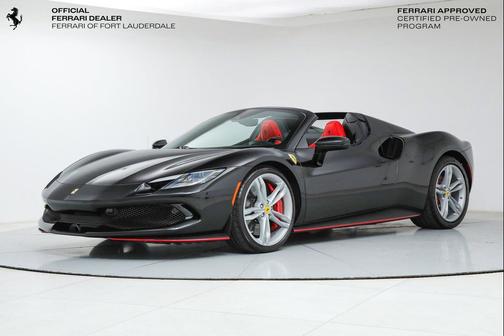 Nero 2025 Ferrari 296 GTS Convertible