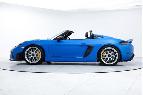 Blue 2024 Porsche 718 Spyder RS