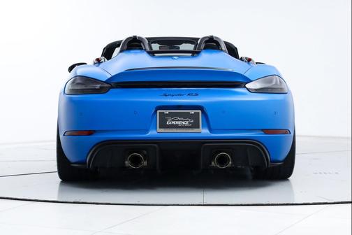 Blue 2024 Porsche 718 Spyder RS