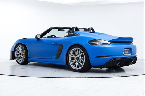 Blue 2024 Porsche 718 Spyder RS