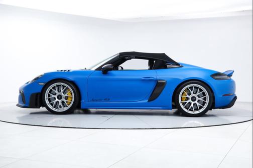 Blue 2024 Porsche 718 Spyder RS