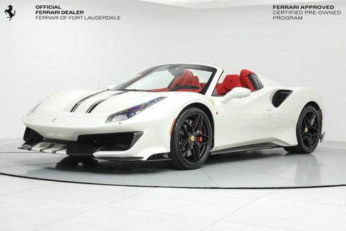 Bianco Italia 2020 Ferrari 488 Pista Spider Base
