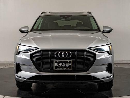 Silver Metallic 2021 Audi e-tron Premium