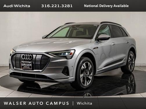 Silver Metallic 2021 Audi e-tron Premium