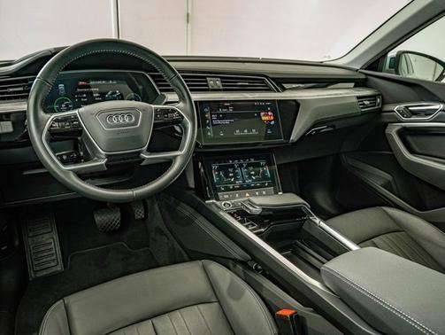 Silver Metallic 2021 Audi e-tron Premium