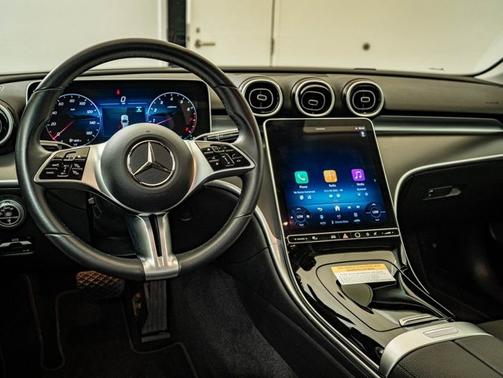 Polar White 2025 Mercedes-Benz C-Class C300 4MATIC