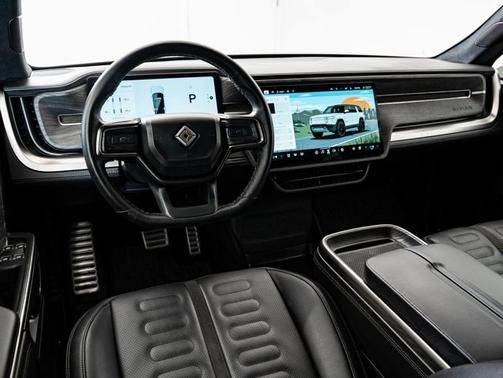 Glacier White 2023 Rivian R1S Adventure