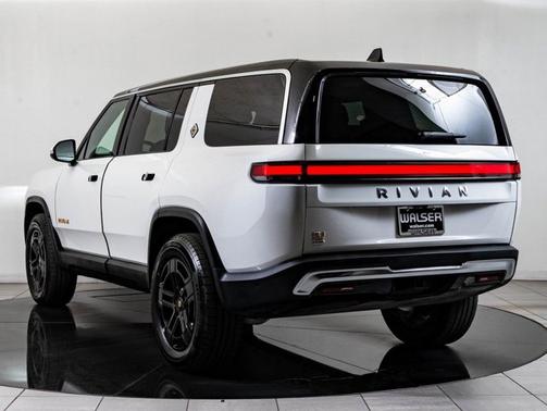 Glacier White 2023 Rivian R1S Adventure