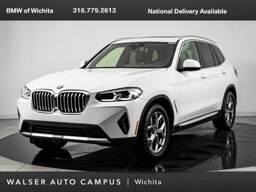 Alpine White 2023 BMW X3 xDrive30i