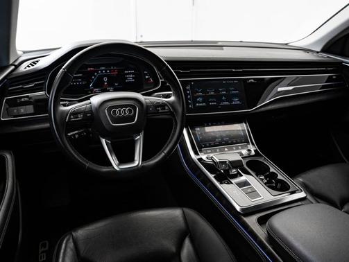 Glacier White 2023 Audi Q8 Premium Plus