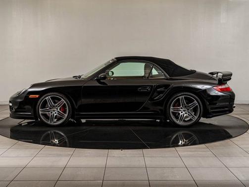 Black 2008 Porsche 911 Turbo