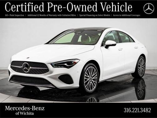 Polar White 2025 Mercedes-Benz CLA 250 CLA250 4MATIC