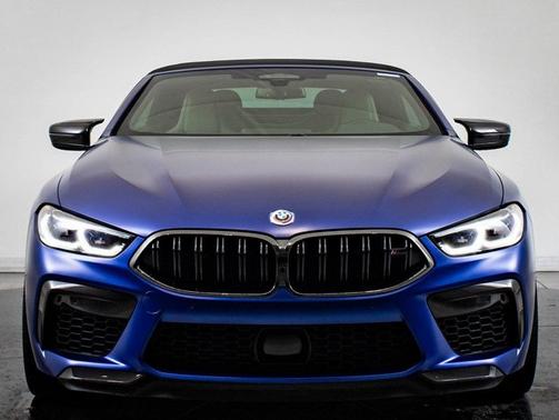 Blue 2023 BMW M8 Competition