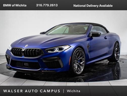 Blue 2023 BMW M8 Competition