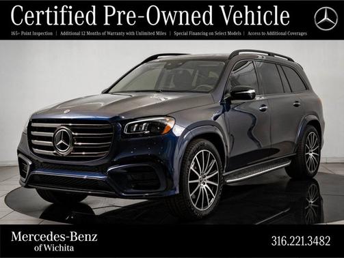 Twilight Blue 2024 Mercedes-Benz GLS 580 GLS 580
