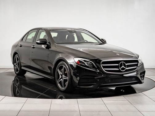 Black 2018 Mercedes-Benz E-Class E 400 4MATIC