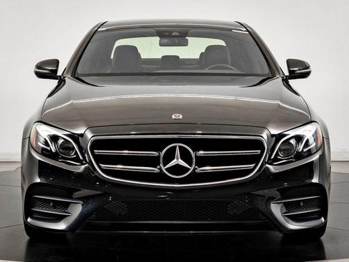 Black 2018 Mercedes-Benz E-Class E 400 4MATIC