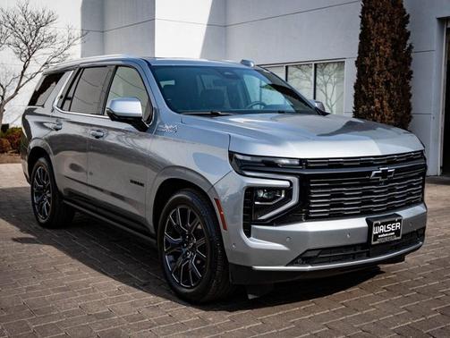 Sterling Gray Metallic 2025 Chevrolet Tahoe High Country