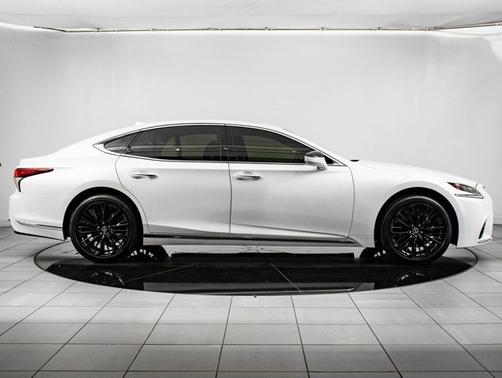 White 2019 Lexus LS 500 Base