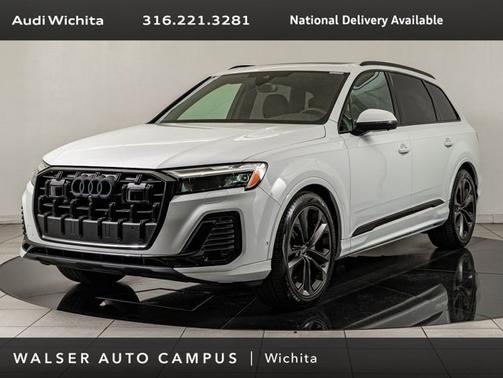 Glacier White Metallic 2025 Audi Q7 Premium Plus