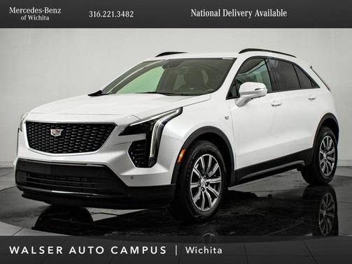 Crystal White Tricoat 2023 Cadillac XT4 FWD Sport
