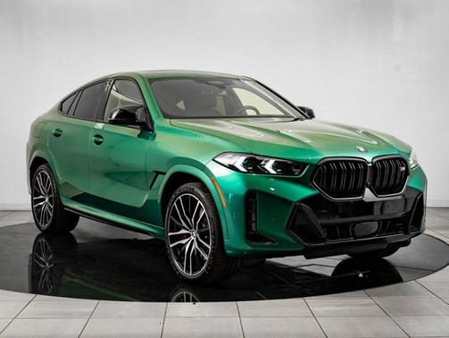 Green 2024 BMW X6 M60i
