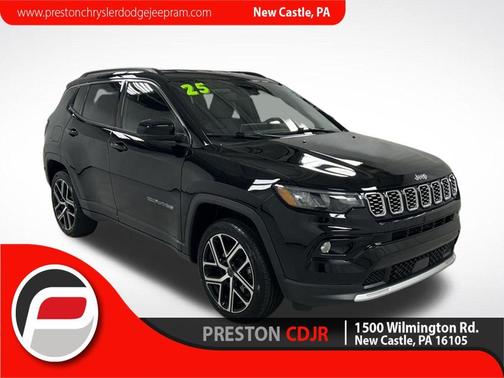 Diamond Black 2025 Jeep Compass Limited