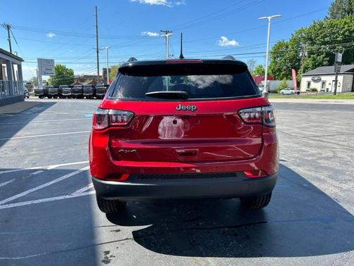 Red 2026 Jeep Compass Limited