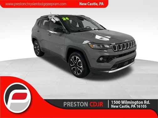 Sting Gray Clearcoat 2024 Jeep Compass Limited