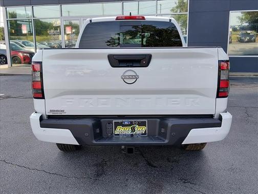 Glacier White 2026 Nissan Frontier SV