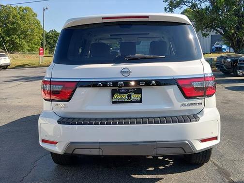 Aspen White 2024 Nissan Armada Platinum