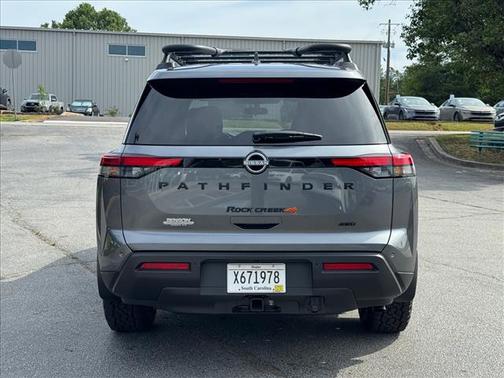 Gun Metallic 2025 Nissan Pathfinder Rock Creek
