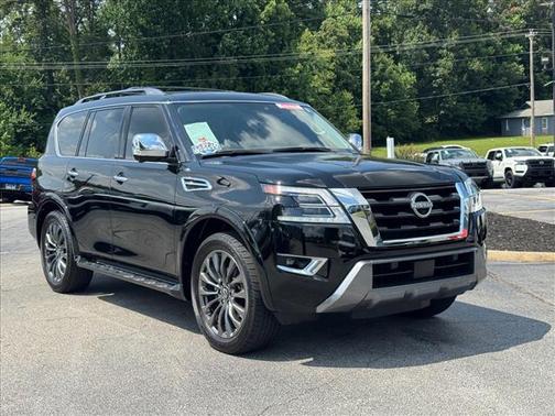 Super Black 2024 Nissan Armada Platinum